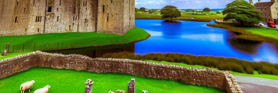 Castles and historic sites near UK lakes