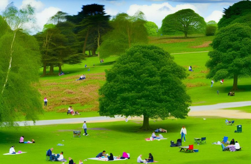 Picnicking and relaxation spots by UK lakes