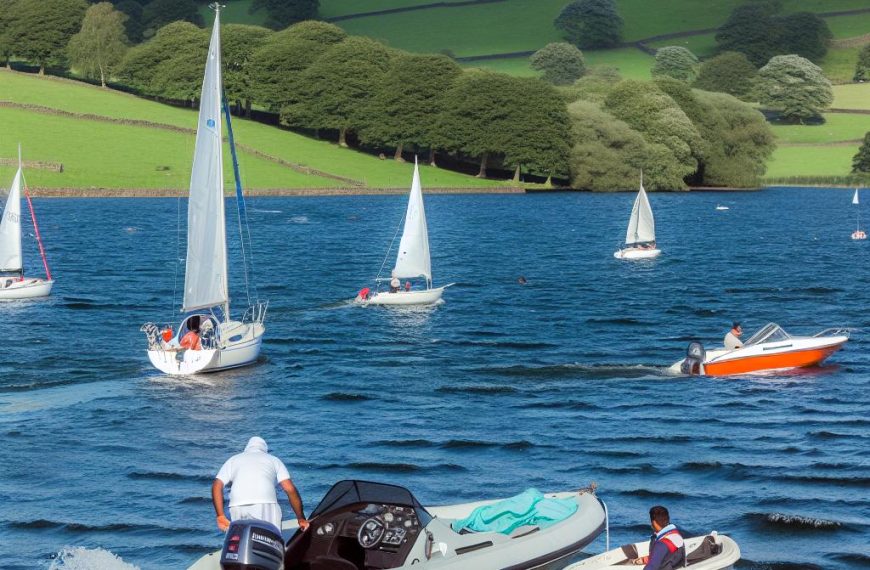 Sailing and boating on UK lakes