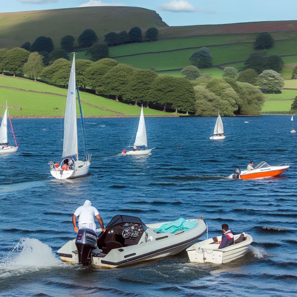 Sailing and boating on UK lakes