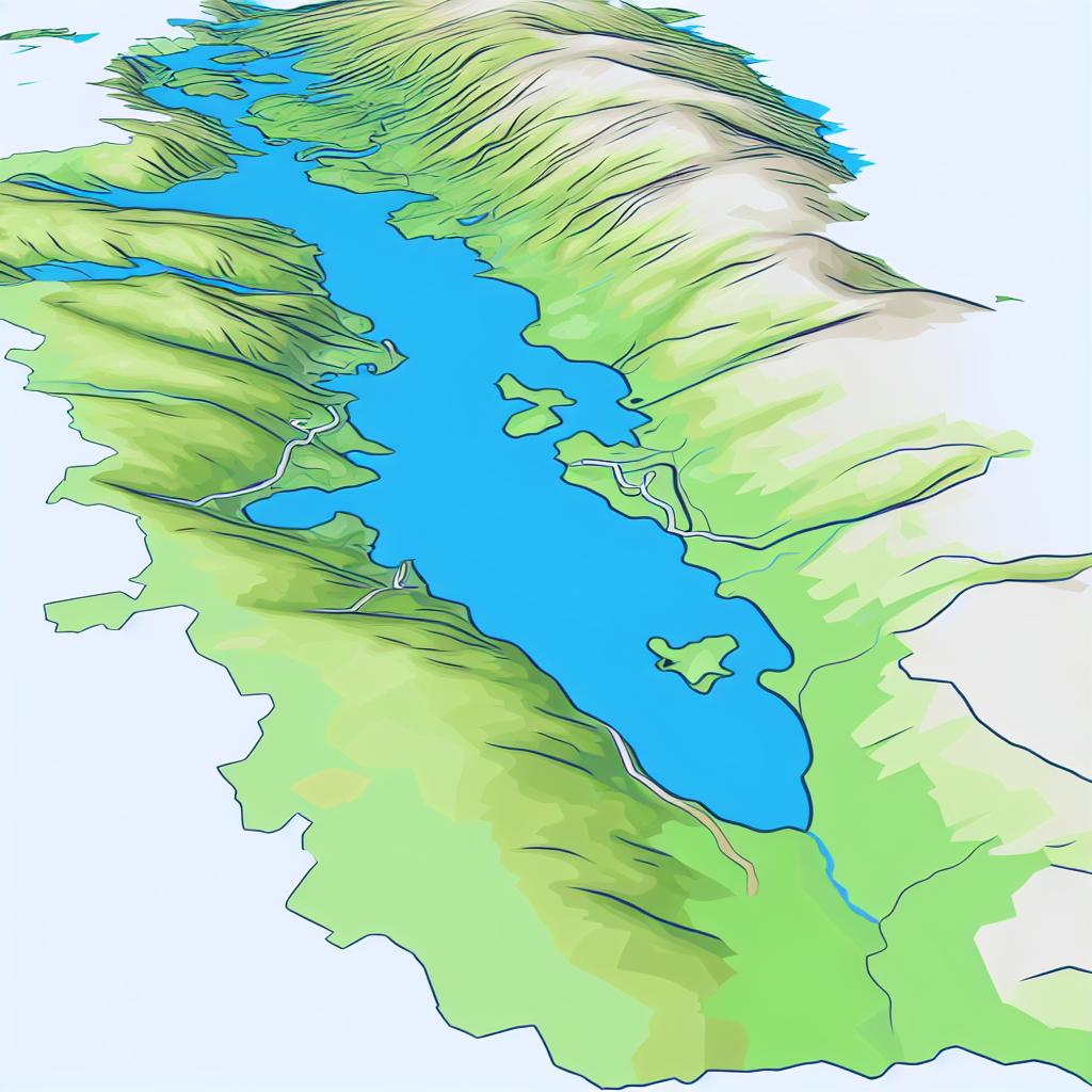 The largest lakes in the UK