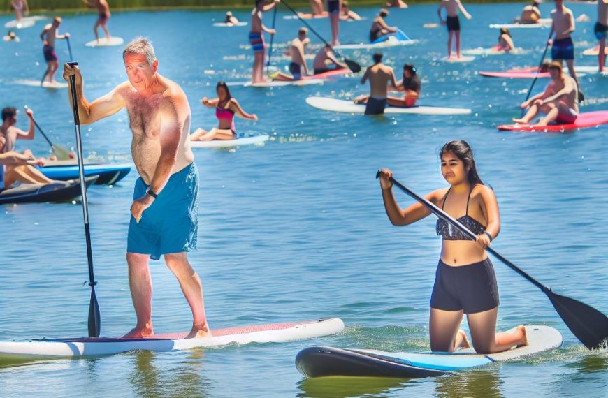 Watersports: Kayaking, paddleboarding, and more